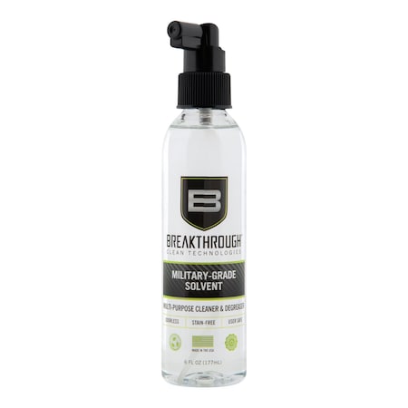 Breakthrough Clean Technologies Military-Grade Solvent, 6oz Bottle, Clear BTS-6OZ